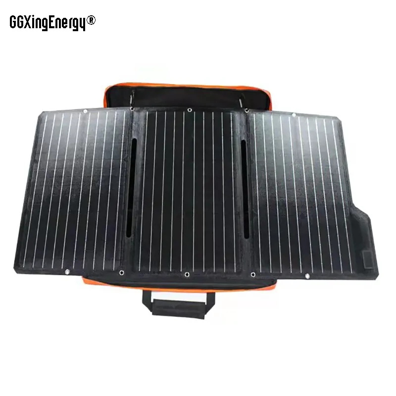 100w Foldable Solar Panel အားသွင်းကိရိယာ